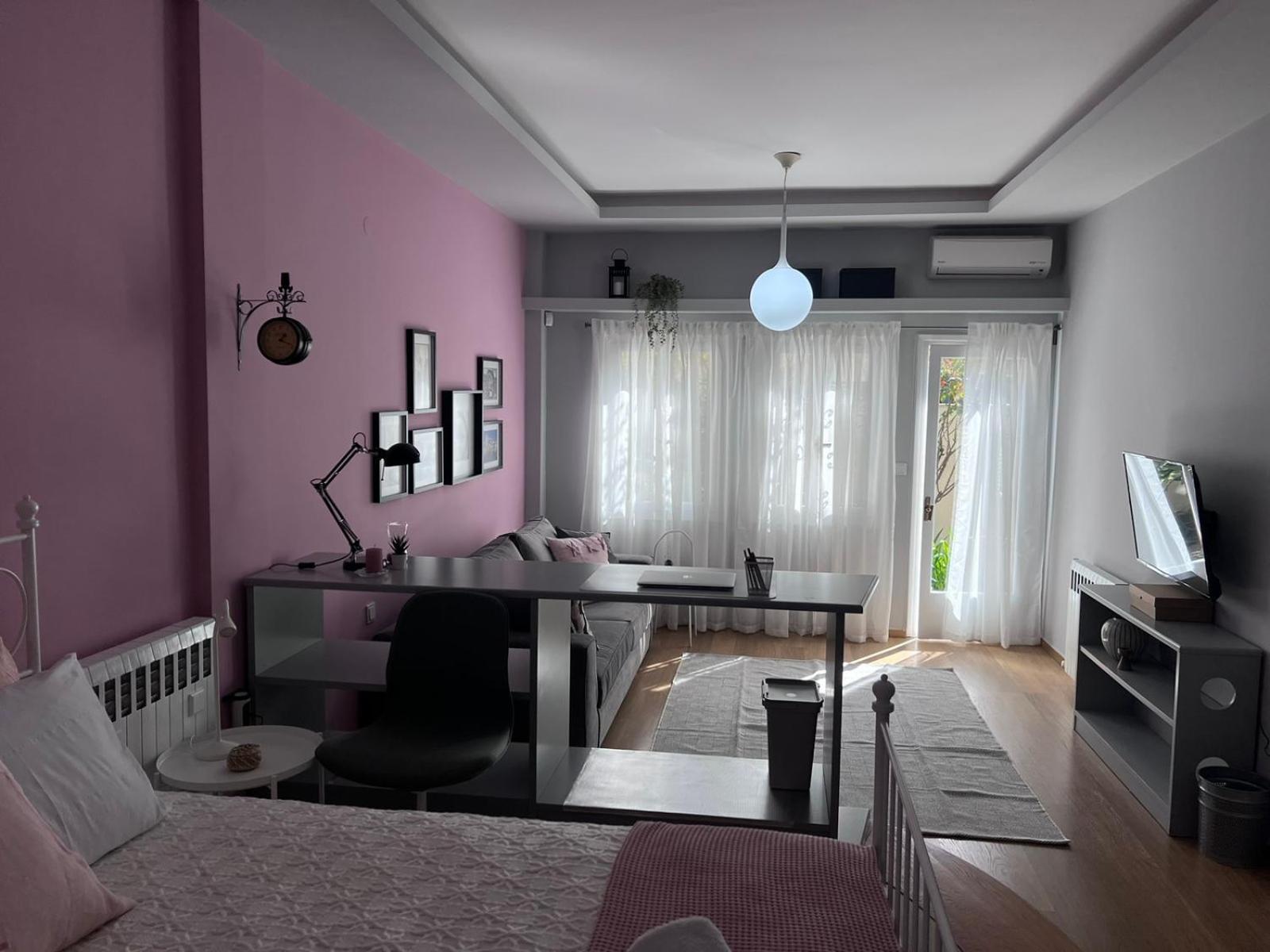 Villa Retro House With Garden In Anopoli Thessaloniki Exterior foto